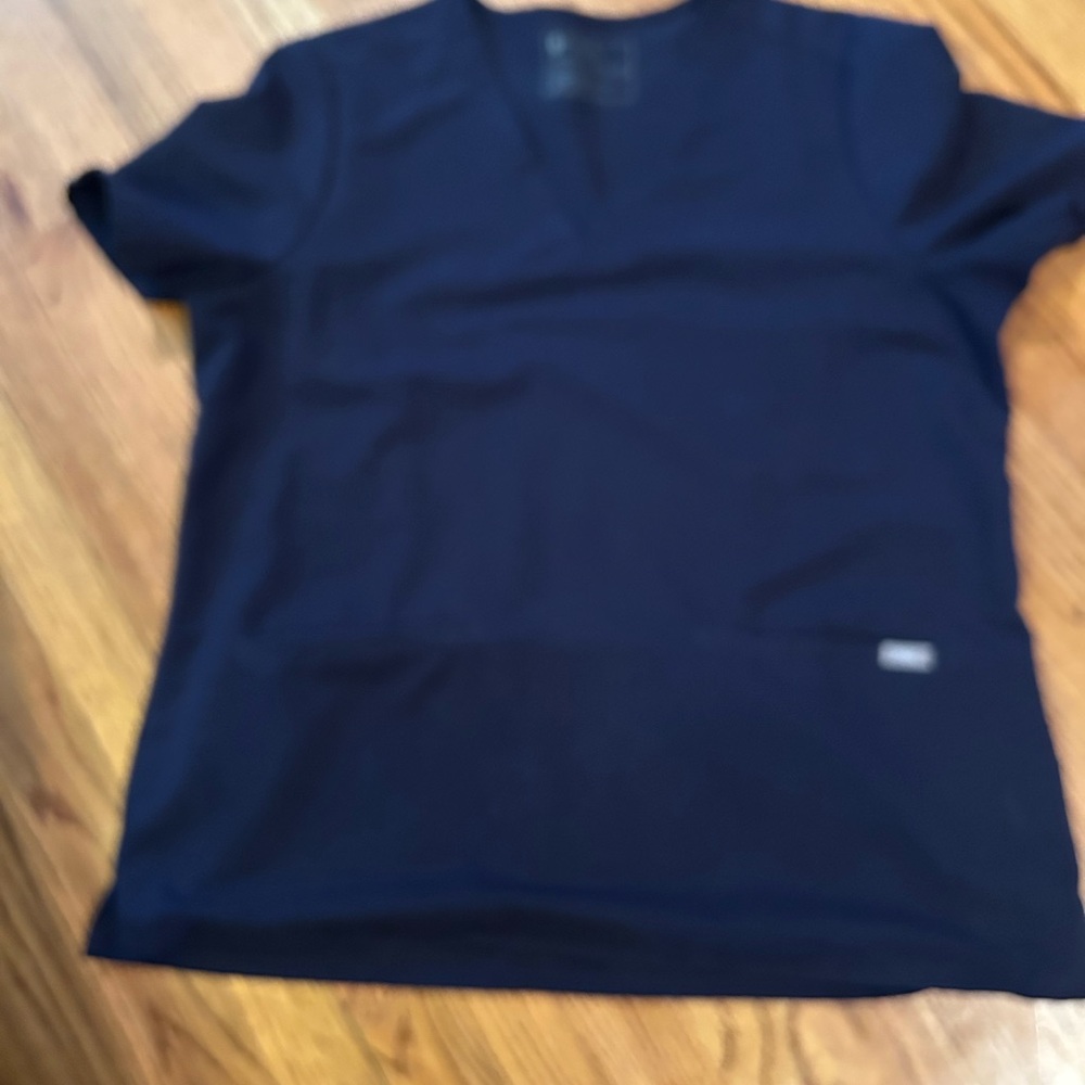 Figs Technical Collection Deep Blue Scrub Top